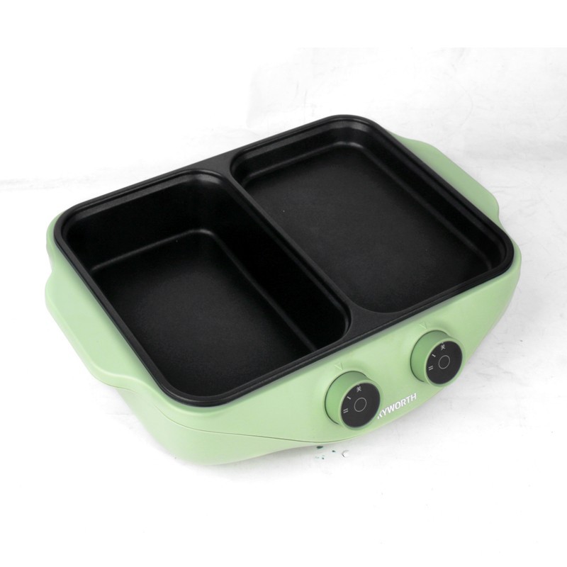 Skyworth Hotpot & BBQ Integrated Cooker F901 (Green), , small image number 1